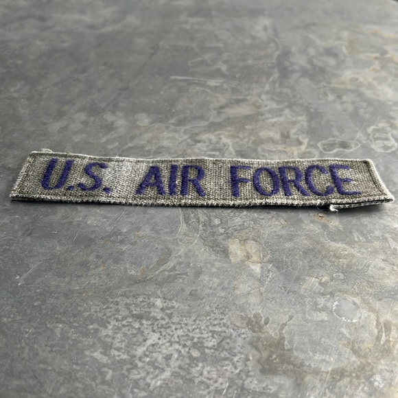 U.S. AIR FORCE embroidered tape patch - vintage - Picture 7 of 10